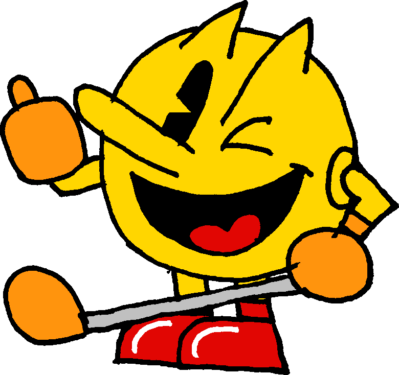 Pac Golf Pacman PAC-MAN (Golfer) by ToonTrev on DeviantArt