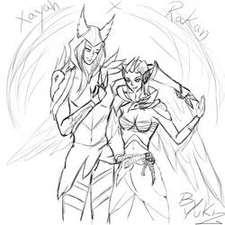 Xayah X Rakan