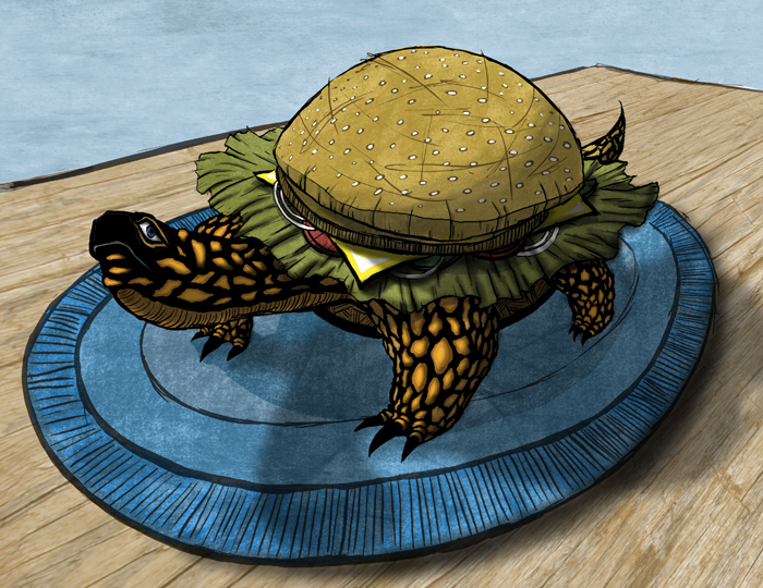 Turtle Burger by cHaiNGoLEm on DeviantArt