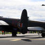 Dakota flypast with the two Lancasters