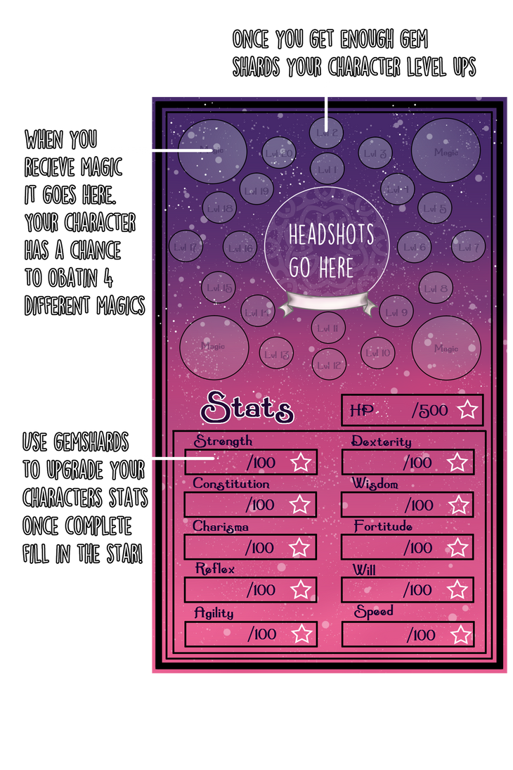 TSS|| How to Fill Out The Stat and Level Chart by Tree-Branch on DeviantArt