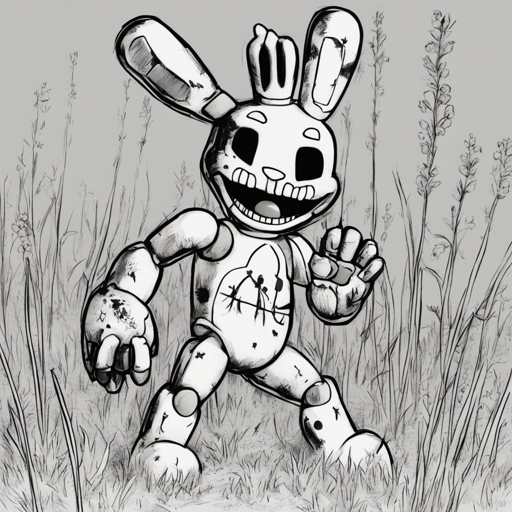 Shadow Springbonnie by goldenfreddyfnaffan on DeviantArt
