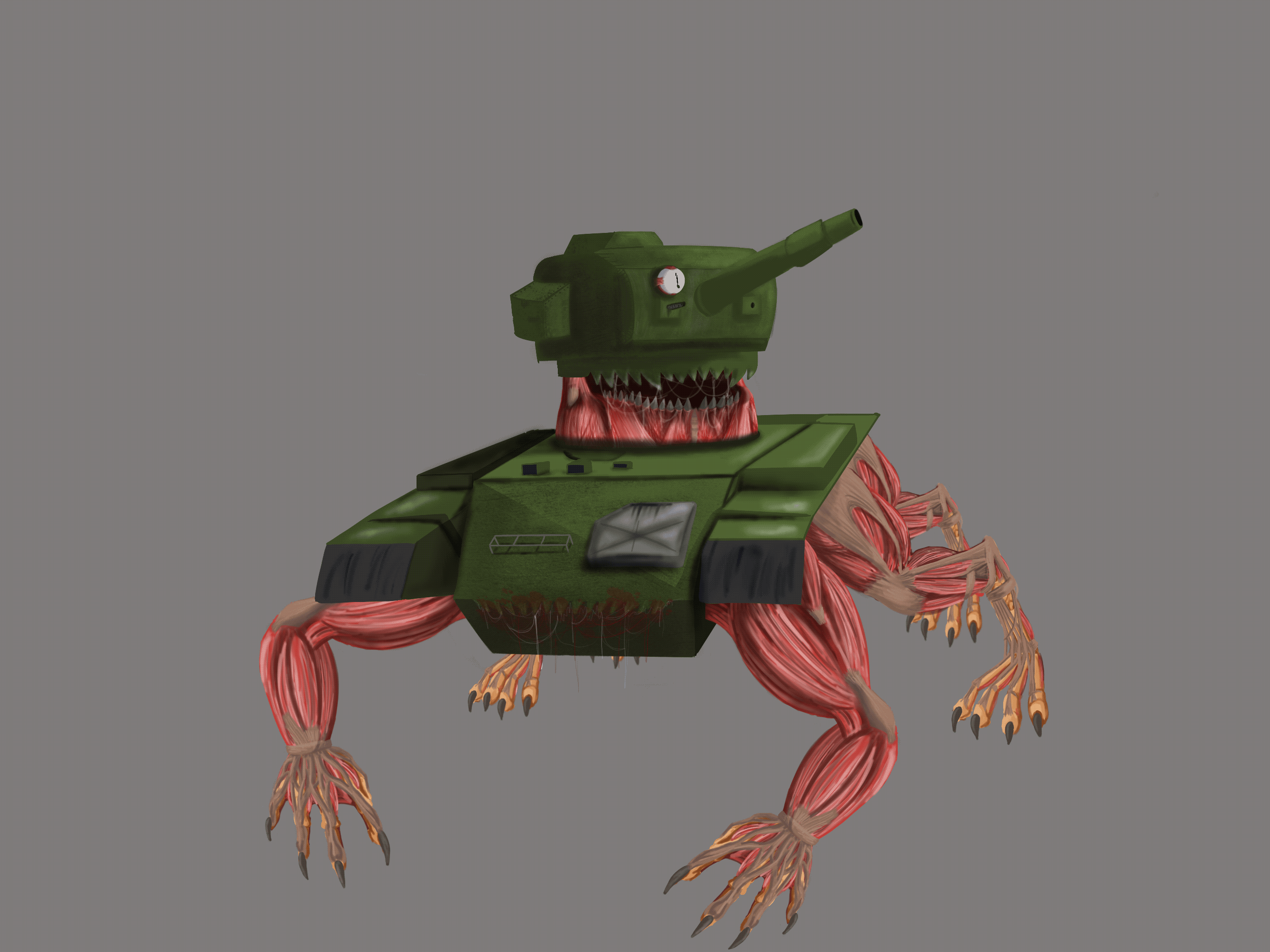 Centurion tank monster by Ato3000 on DeviantArt Centurion tank monster by Ato3000 on DeviantArt