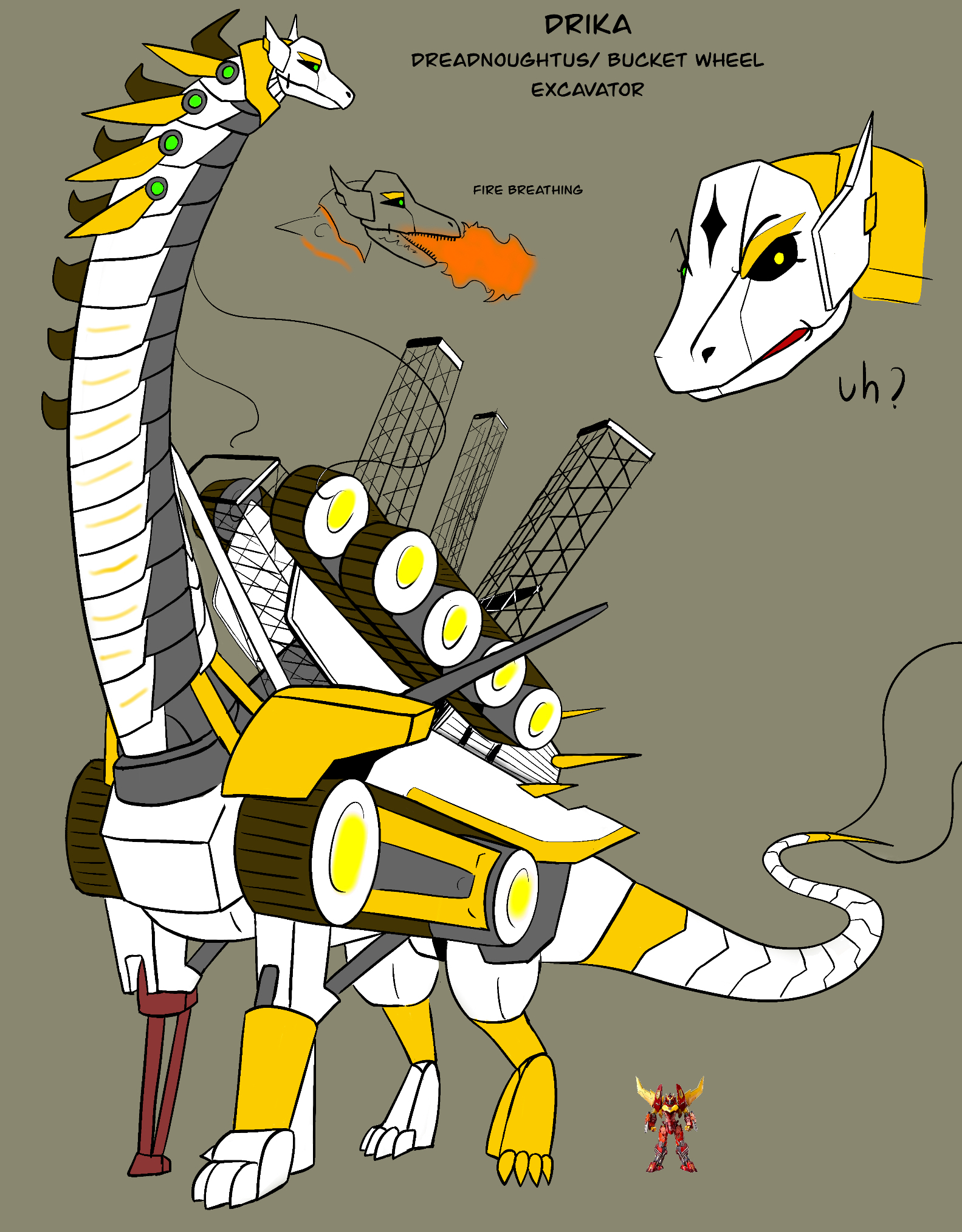 Transformers Rba Oc transformer OC Drika the Gigantian by Ato3000 on DeviantArt