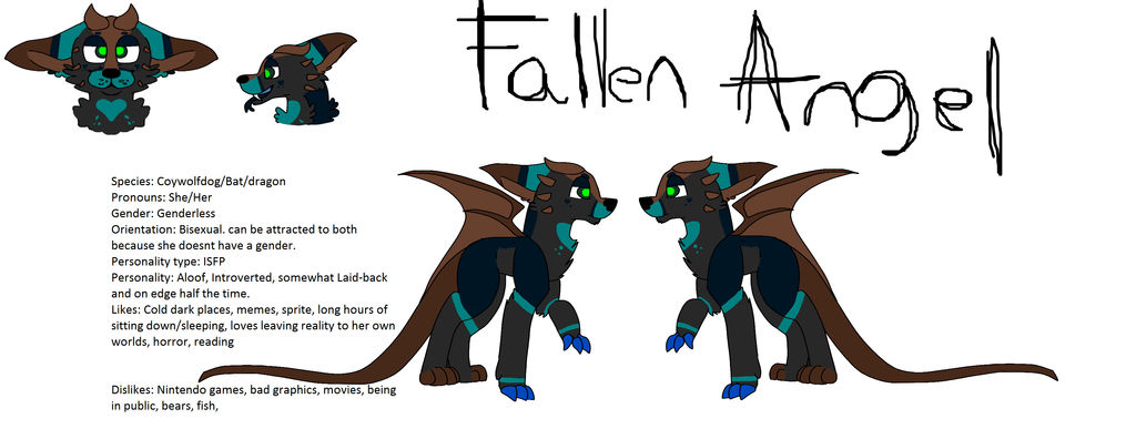 Fallen Angel: REF by Yoyu-Reptile on DeviantArt