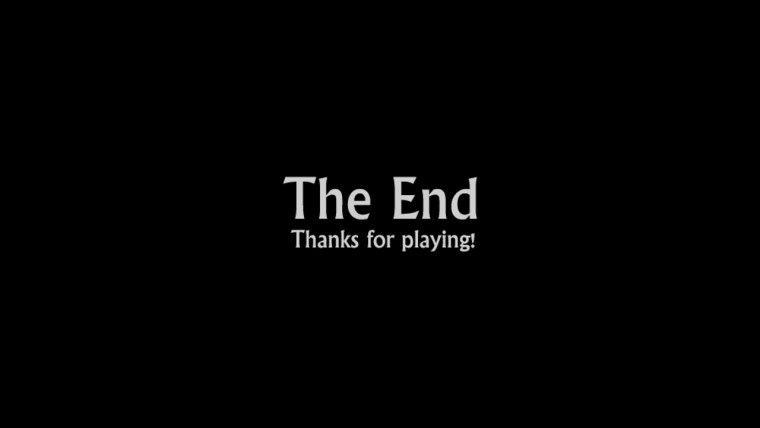 The End Thanks For Playing By Daboygenius On Deviantart The End Thanks For Playing By Daboygenius On Deviantart