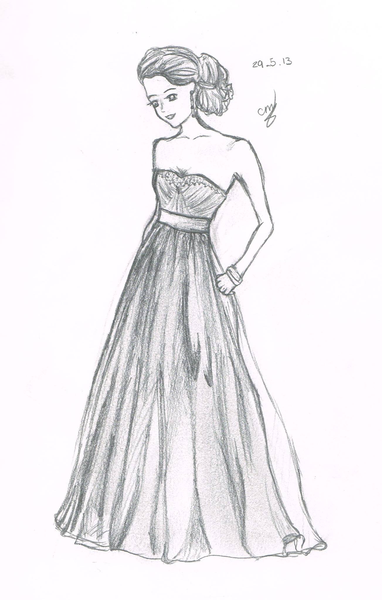 Featured image of post Fashion Designing Casual Dress Drawing : Do you want to design female clothing quickly?