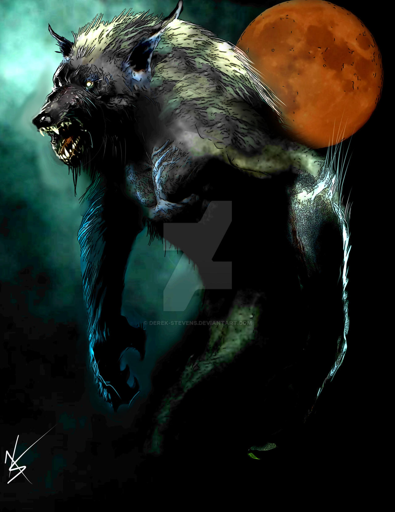 Warewolf Devil Werewolf04dev by Derek-Stevens on DeviantArt