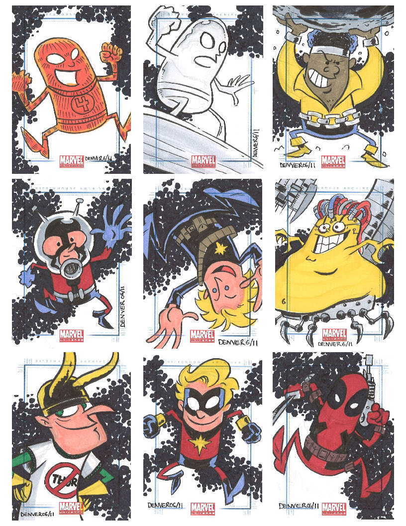 Marvel Universe Sketchcards 01