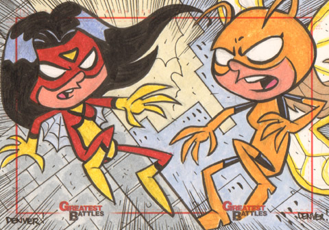 MGB: Spider-Woman vs. Gypsy Moth