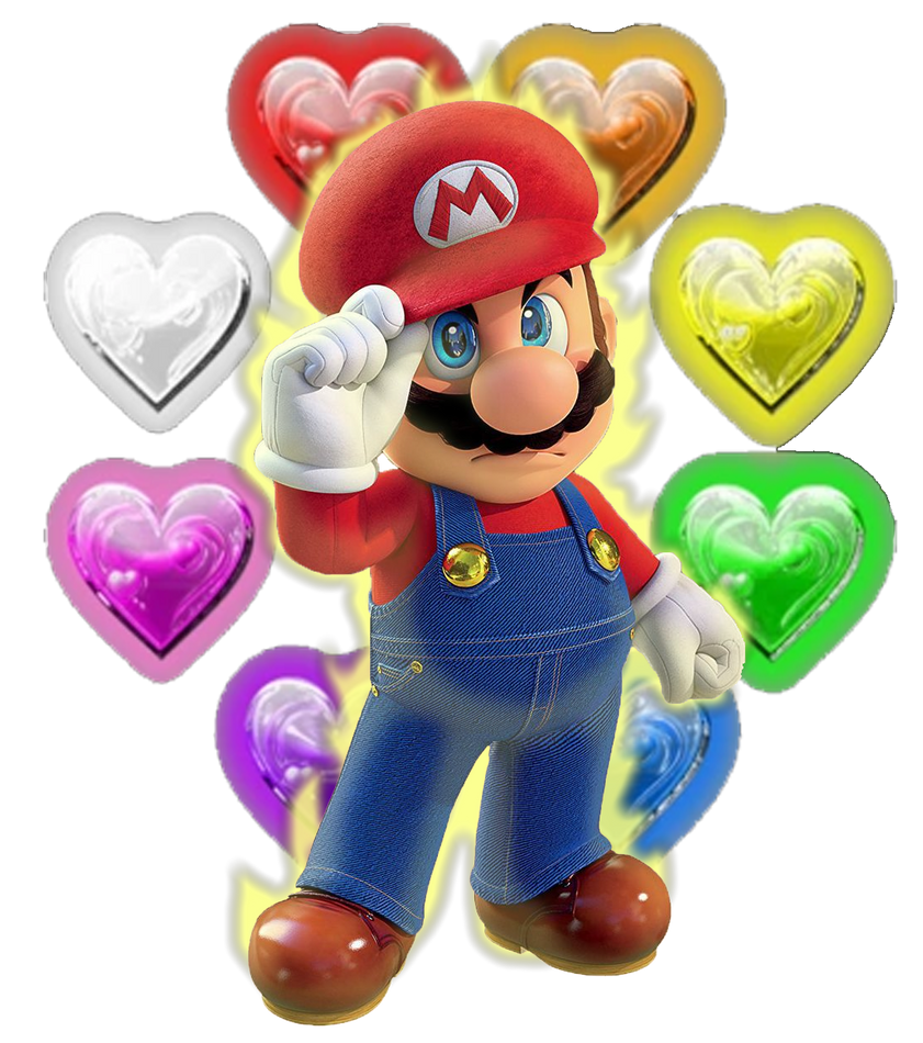 Super Mario Pure Hearts (Super Mario Edits #2) by Kuratsu20Art on ...