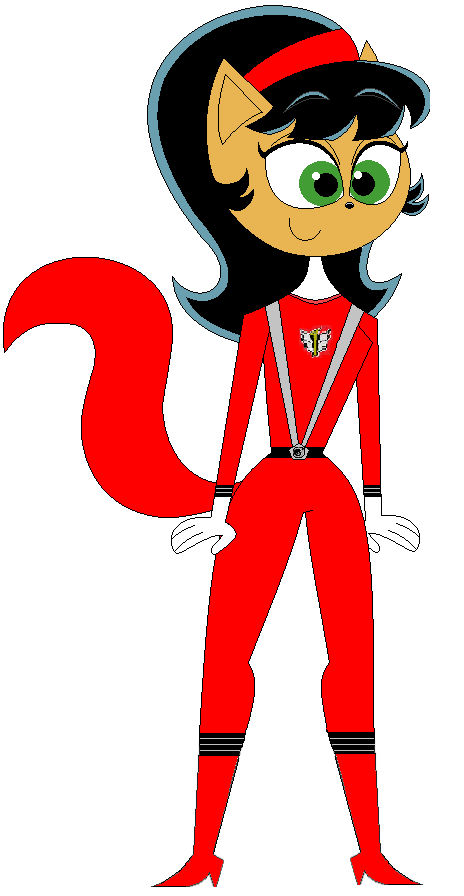 Ranger Red Kitty by Matt12428 on DeviantArt