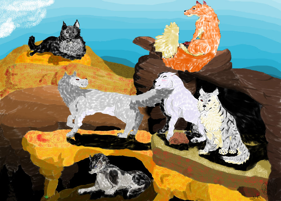 Wolf Pack by ShadeTH9 on DeviantArt