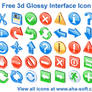 Free 3d Glossy Icons