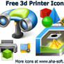 Free 3d Printer Icons