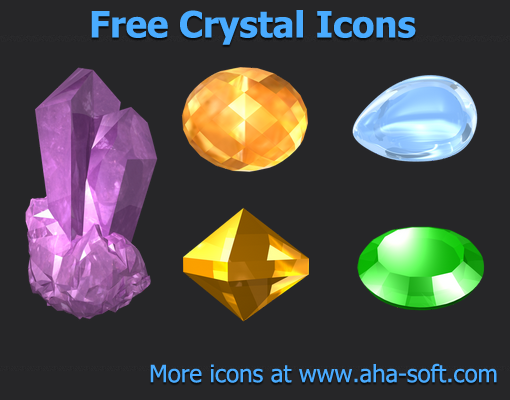 Free Crystal Icons by aha-soft-icons on DeviantArt