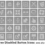 Free Disabled Button Icons