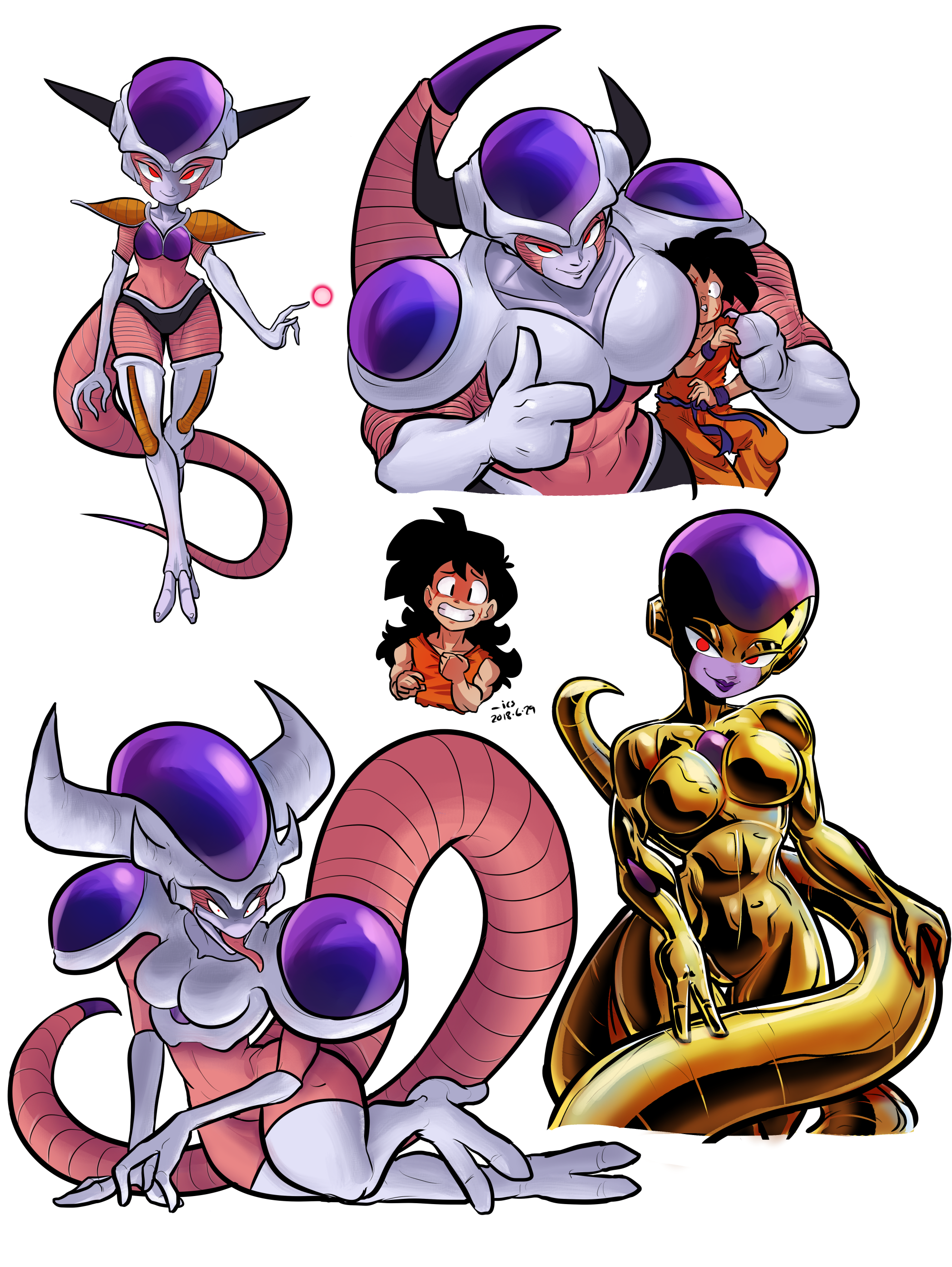 DBZ Rule 63 by PritzPritz on DeviantArt