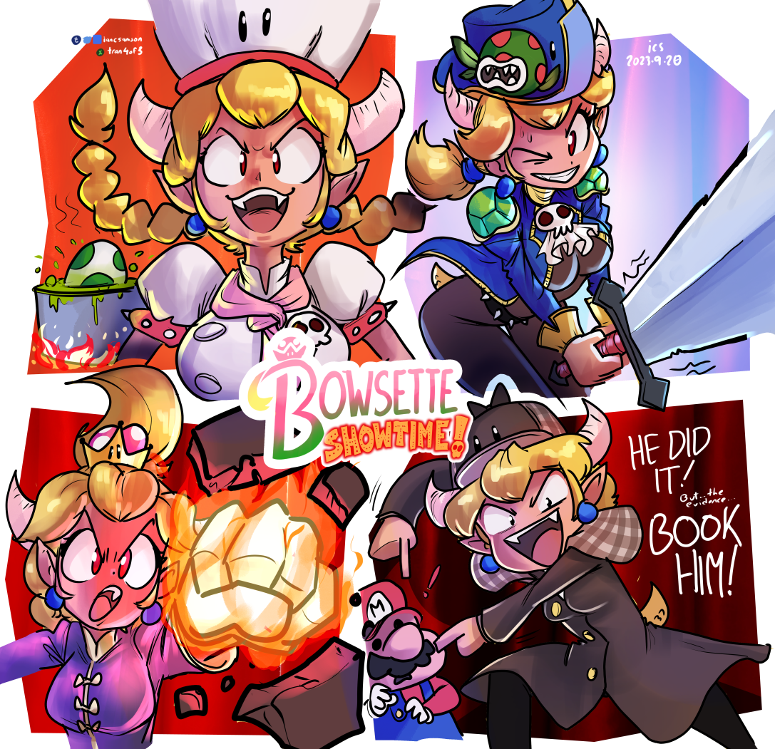 Bowsette R3 Bowsette Showtime - Bowsette Day 2023 by tran4of3 on DeviantArt
