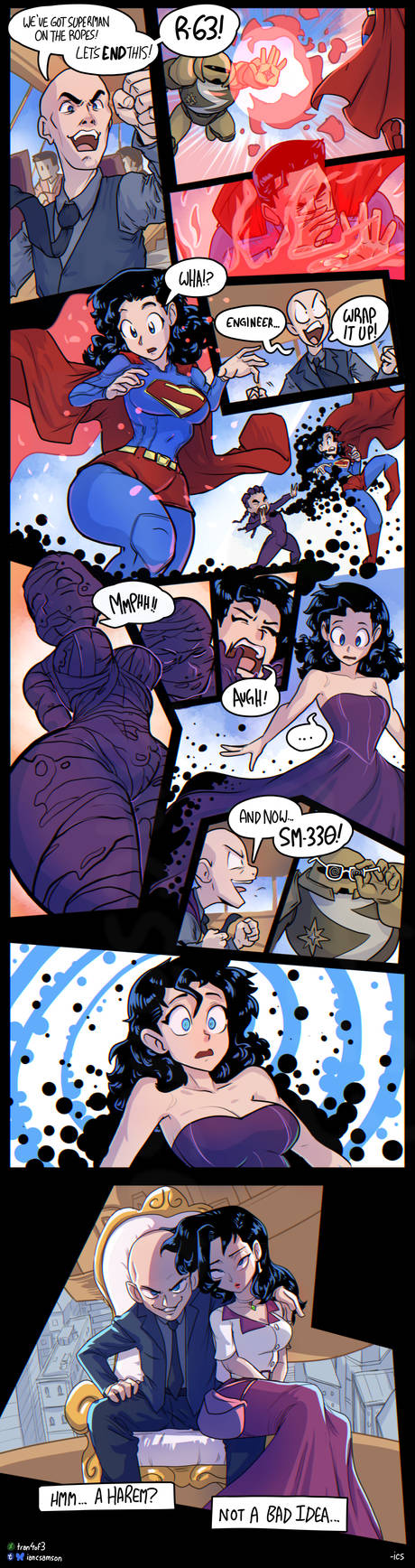 Superman and Luthor - Checkmate by tran4of3 on DeviantArt