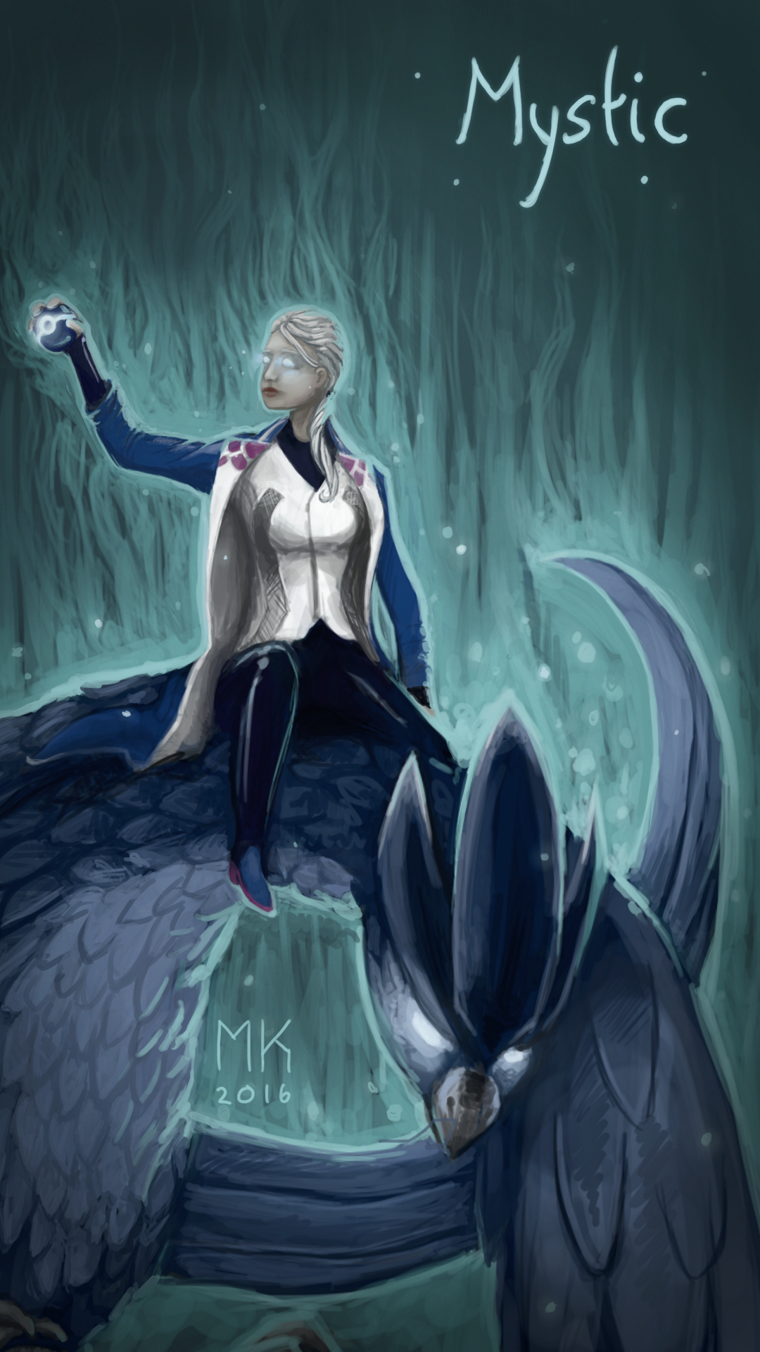 Blanche on Articuno