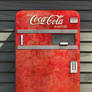 Coca cola vintage machine Render