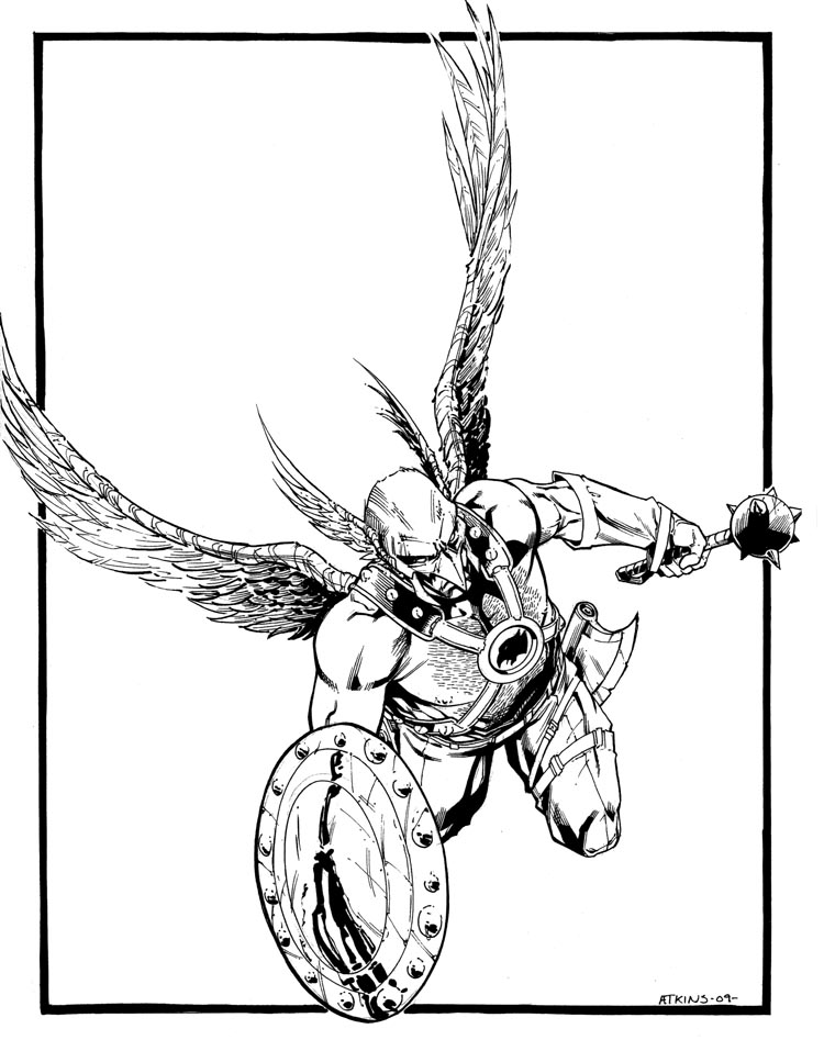 Hawkman MegaCon sketch