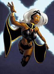 X-Men Month Storm Colored by RobertAtkins