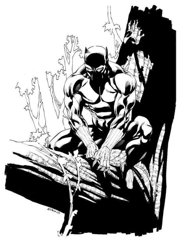 Avengers April Black Panther SOTD by RobertAtkins