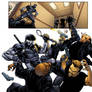 Snake Eyes vs Goons panel