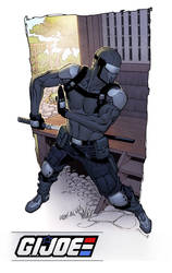 IDW Signature Plates Snake Eyes Resolute colors