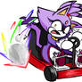 Blaze The Cat in SRB2 Kart