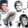 Han Solo over the years