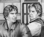 Jacen and Han Solo