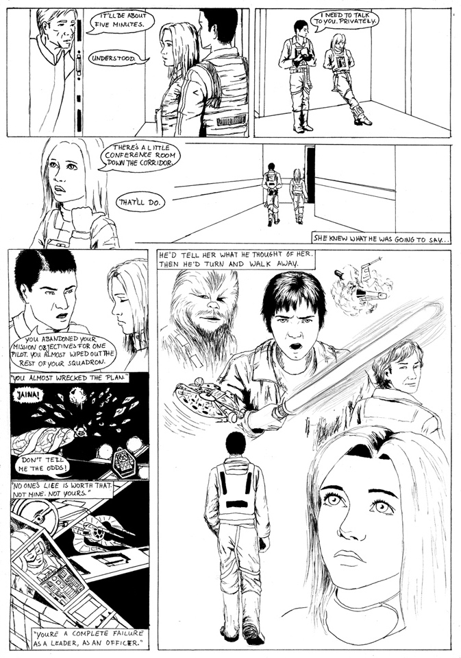 Rebel Dream comic - 1 of 2