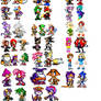 Sonic Couples Sprites