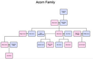 Sonic Family Trees #7: Acorn Family