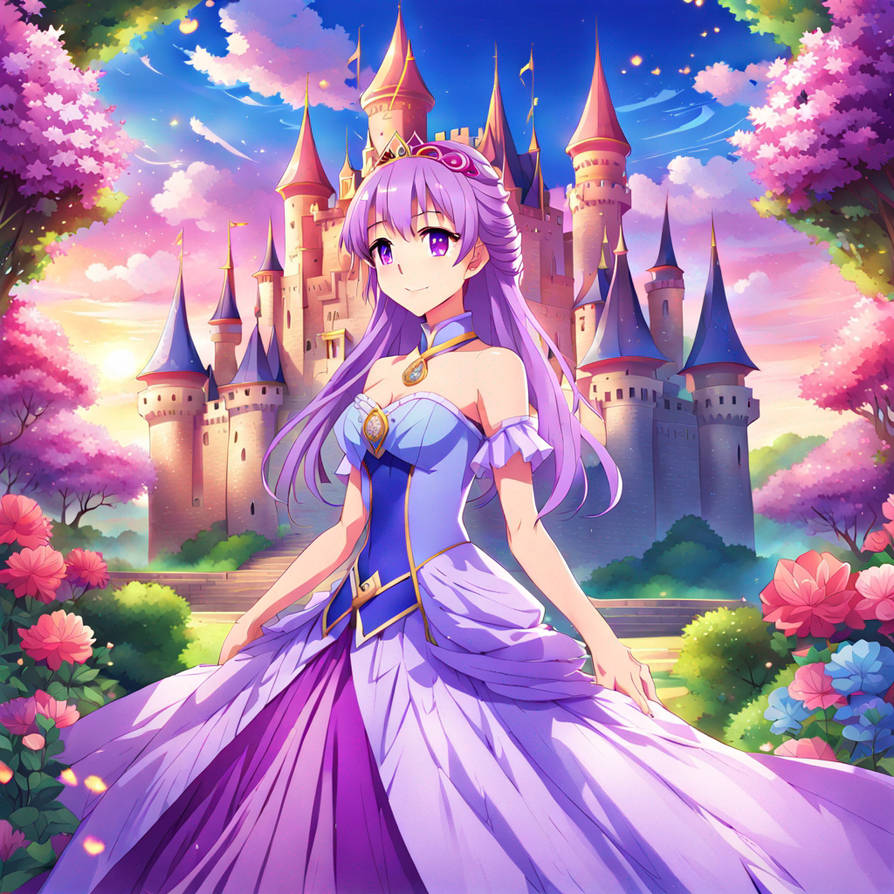 Rainbow Princess - Violet Princess by donamorteboo on DeviantArt