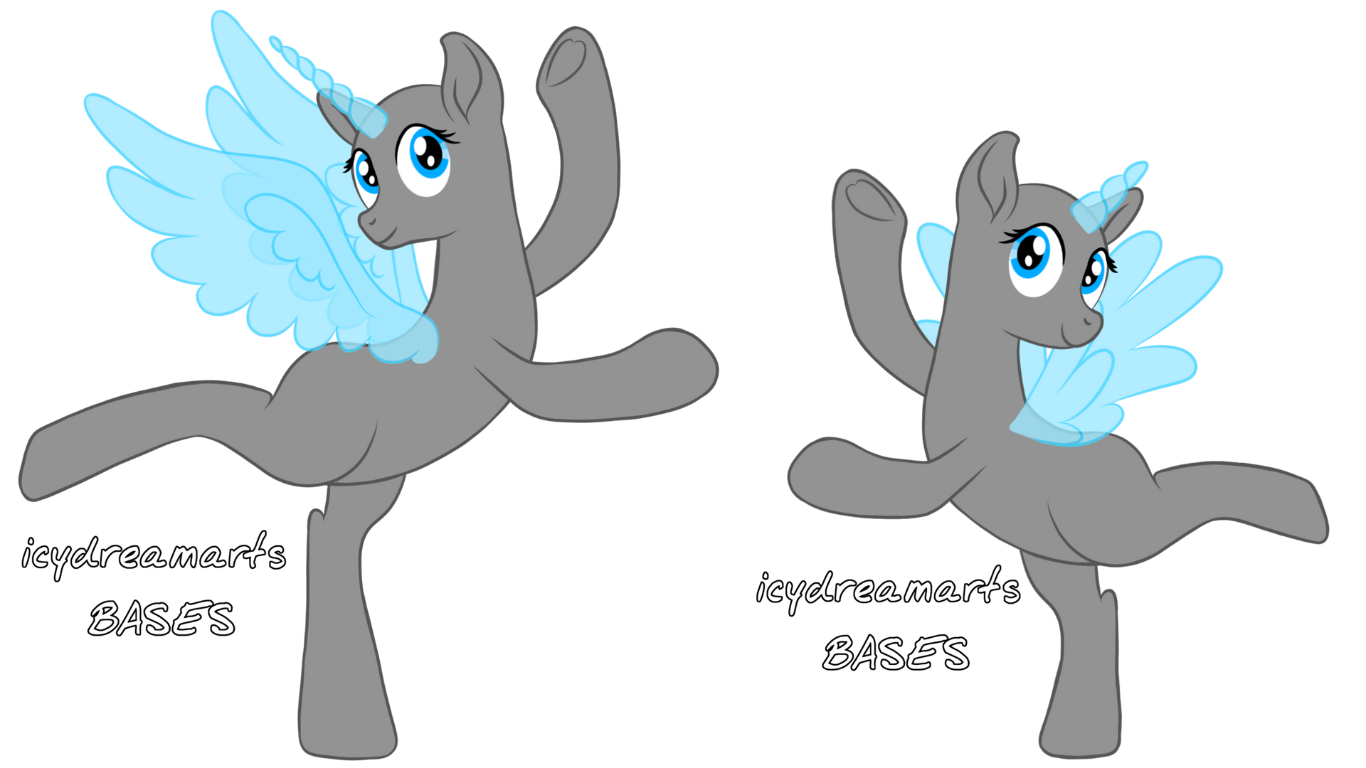 Princess and Pony Dancing Base (Read Rules) by IcyDreamArts on DeviantArt