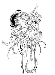 Alex Pardee line art