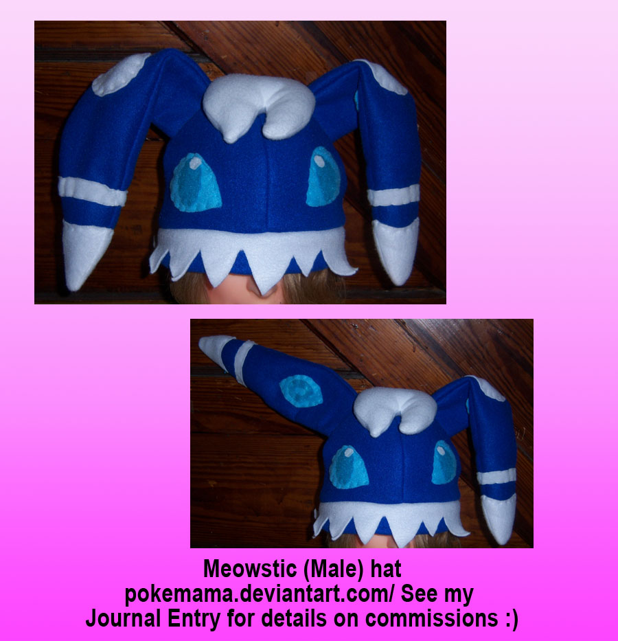 Meowstic Male hat