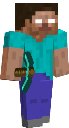 Herobrine Transparent - Minecraft Herobrine PNG Transparent With