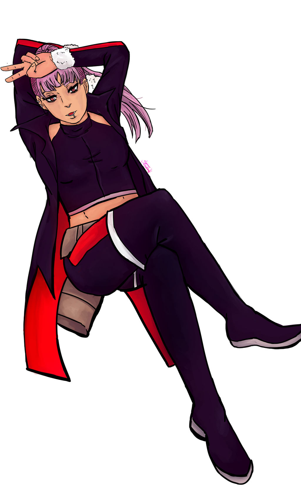 Sol Human Form Sol Full-Body by stellarsketches on DeviantArt