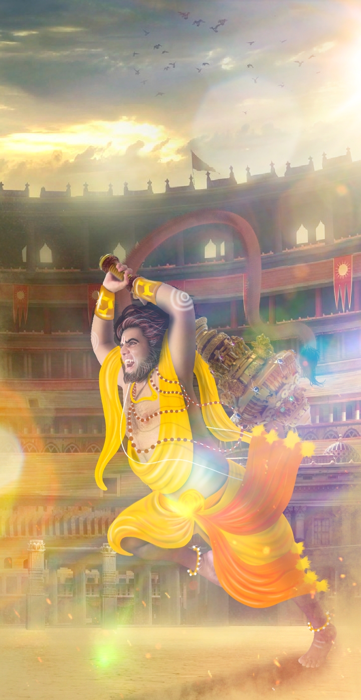 Lord Hanuman 02 by MRUGANK23 on DeviantArt