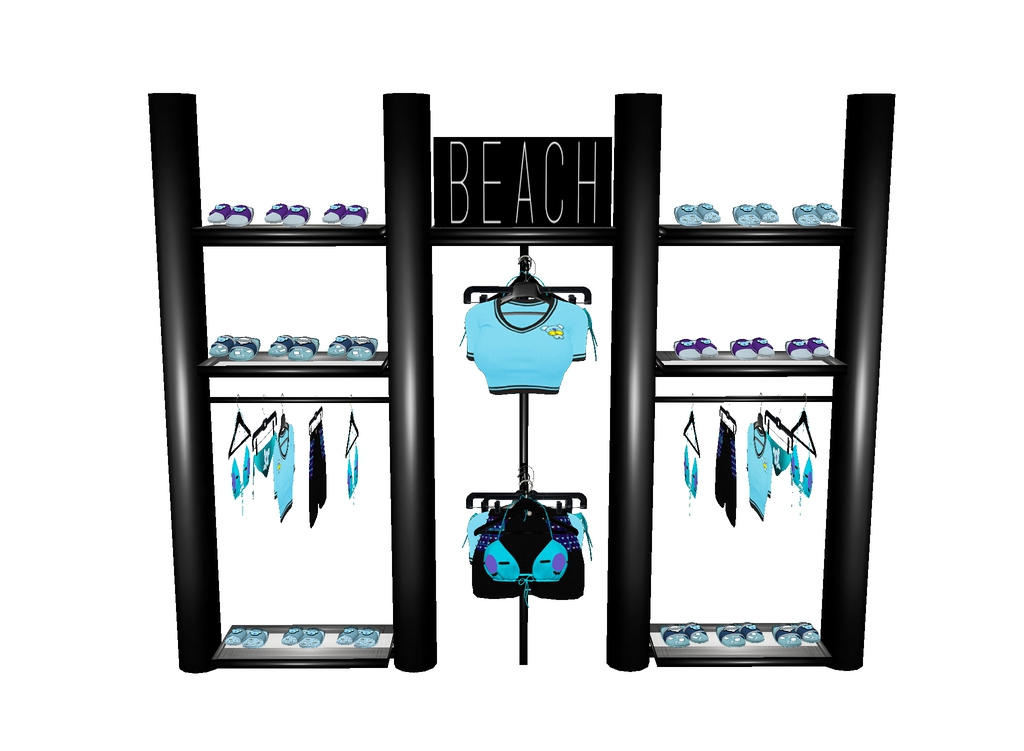 Koya Beach Set Rack by ErieAnn-VU on DeviantArt
