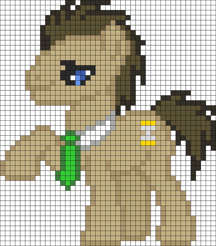 Dr. Whooves - Pixel Art Template by MLP-PonyDesigner on DeviantArt