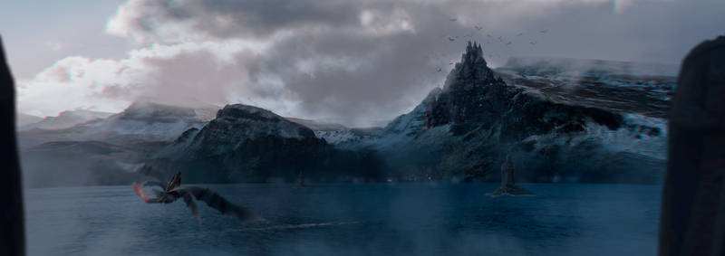 Enviroment ConceptArt/mattepaint HTTYD Final Pice