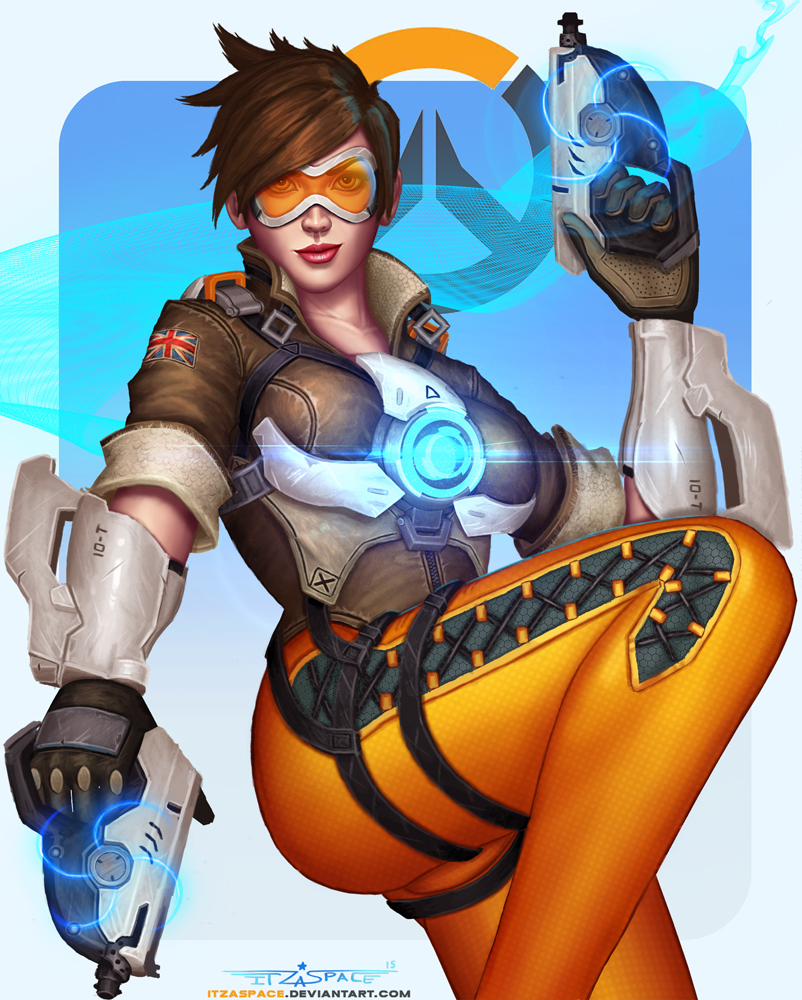 Fan art Tracer - Overwatch by AshiroK-on on DeviantArt