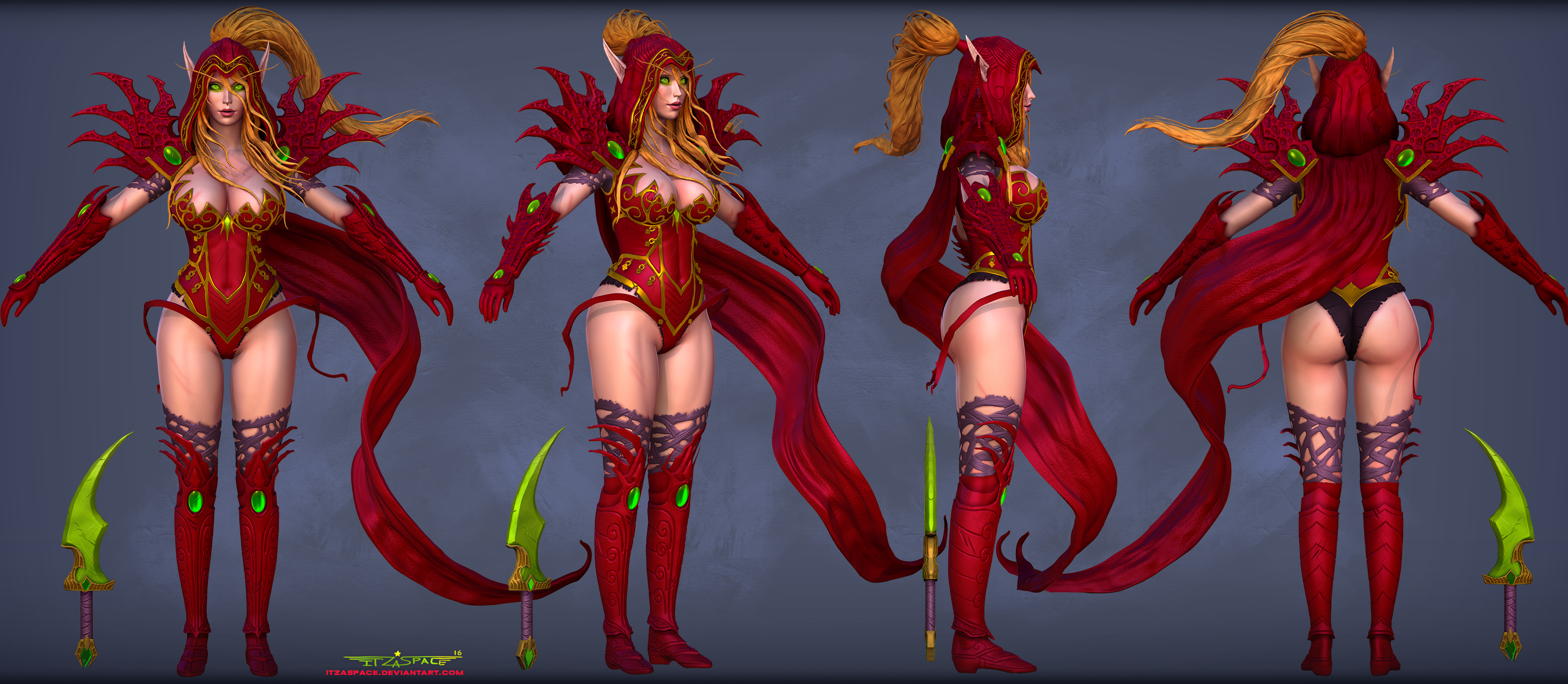 Valeera 3D preview