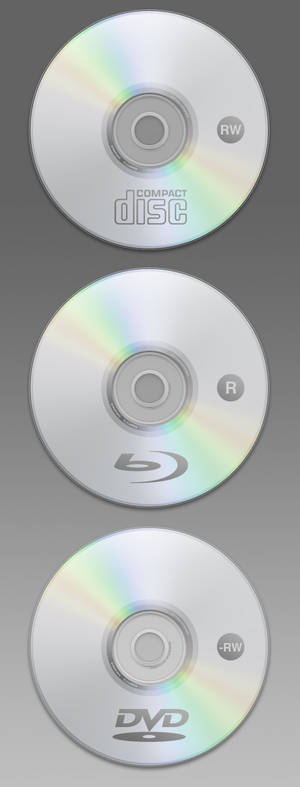 WIP: Optic Discs for Iconset